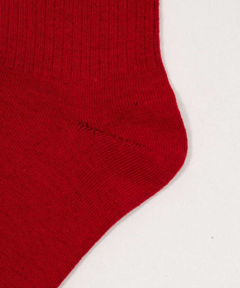 アルファベット刺繍ソックス(23-25cm)