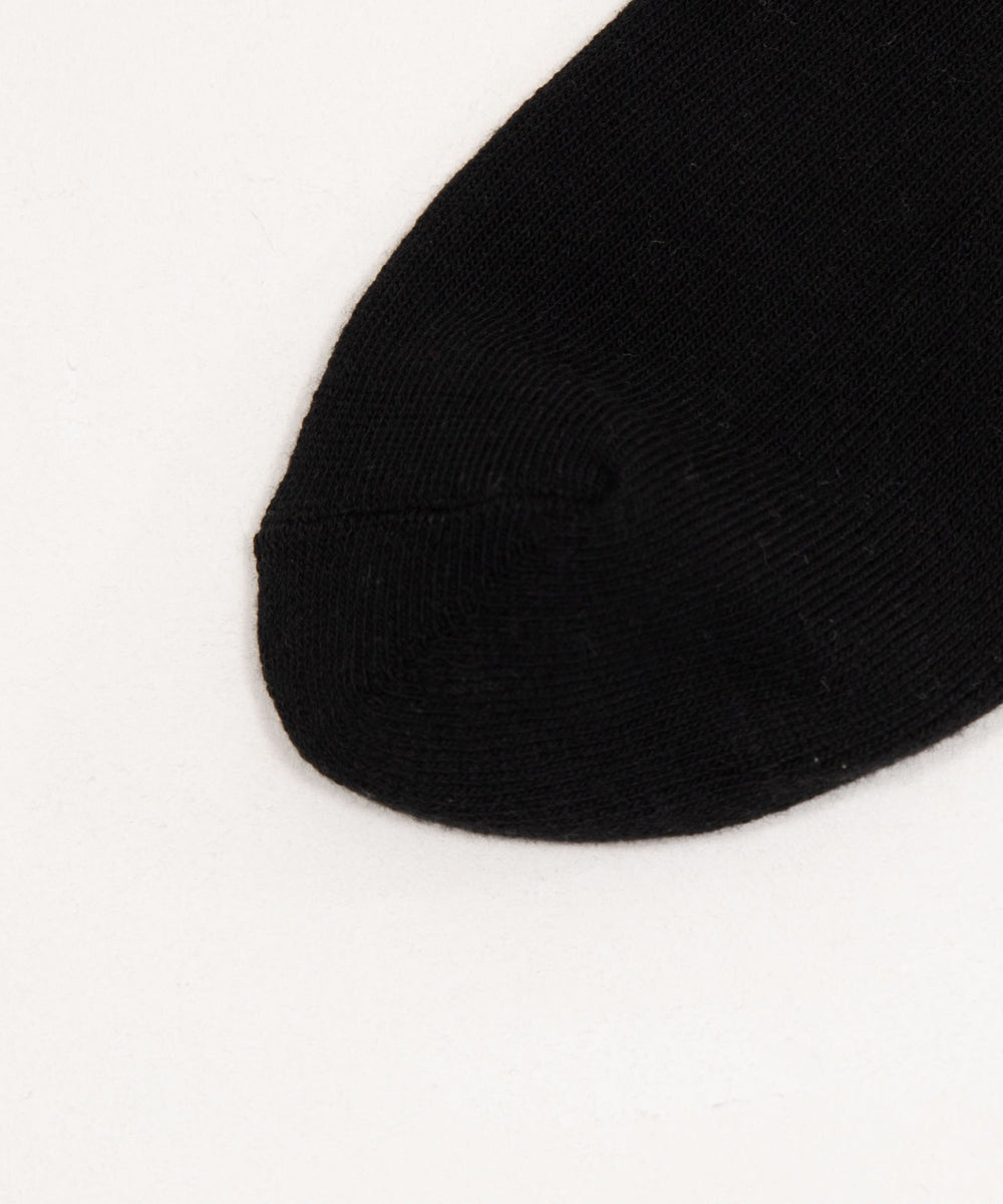 ラメロゴラインアンクルパイルソックス(23-25cm)