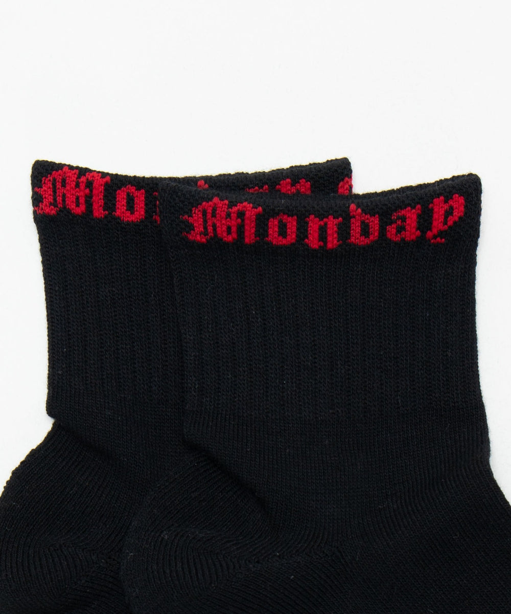 履き口ロゴソックス(25-27cm)