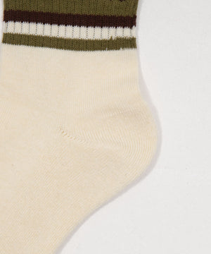 DELIGHTロゴラインソックス(23-25cm)