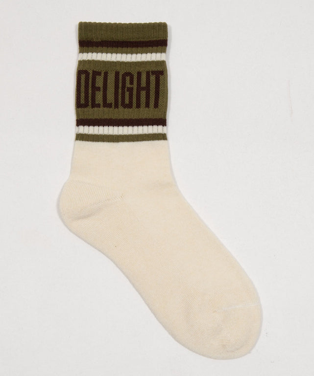 DELIGHTロゴラインソックス(23-25cm)
