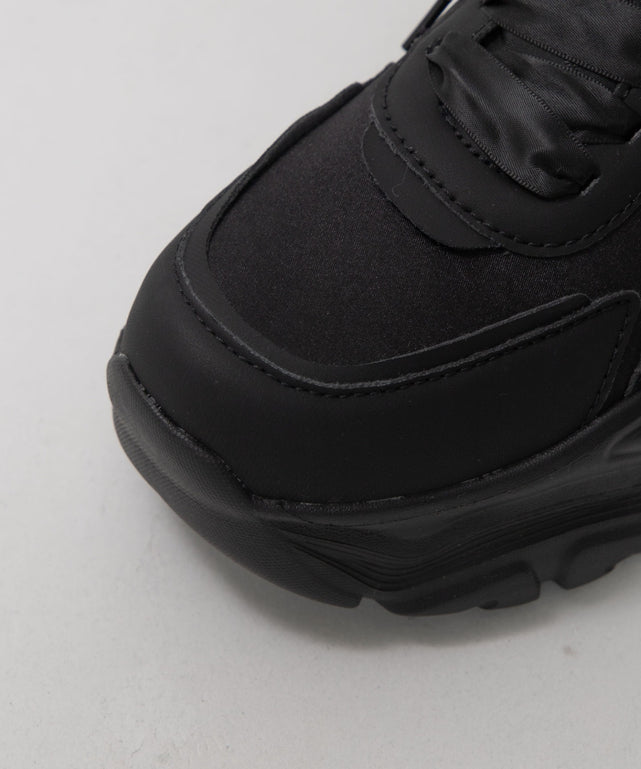 リボンデザイン厚底スニーカー