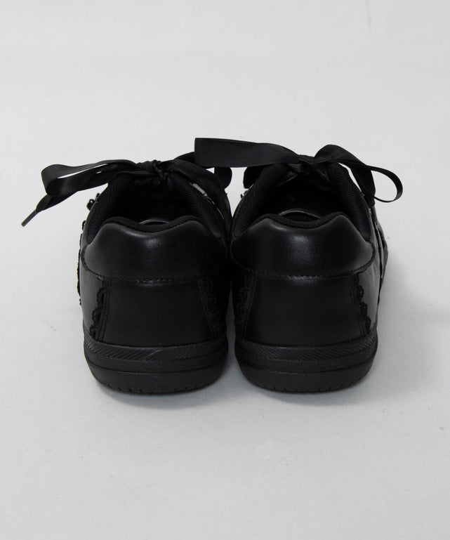 レースローカットスニーカー