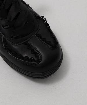 レースローカットスニーカー