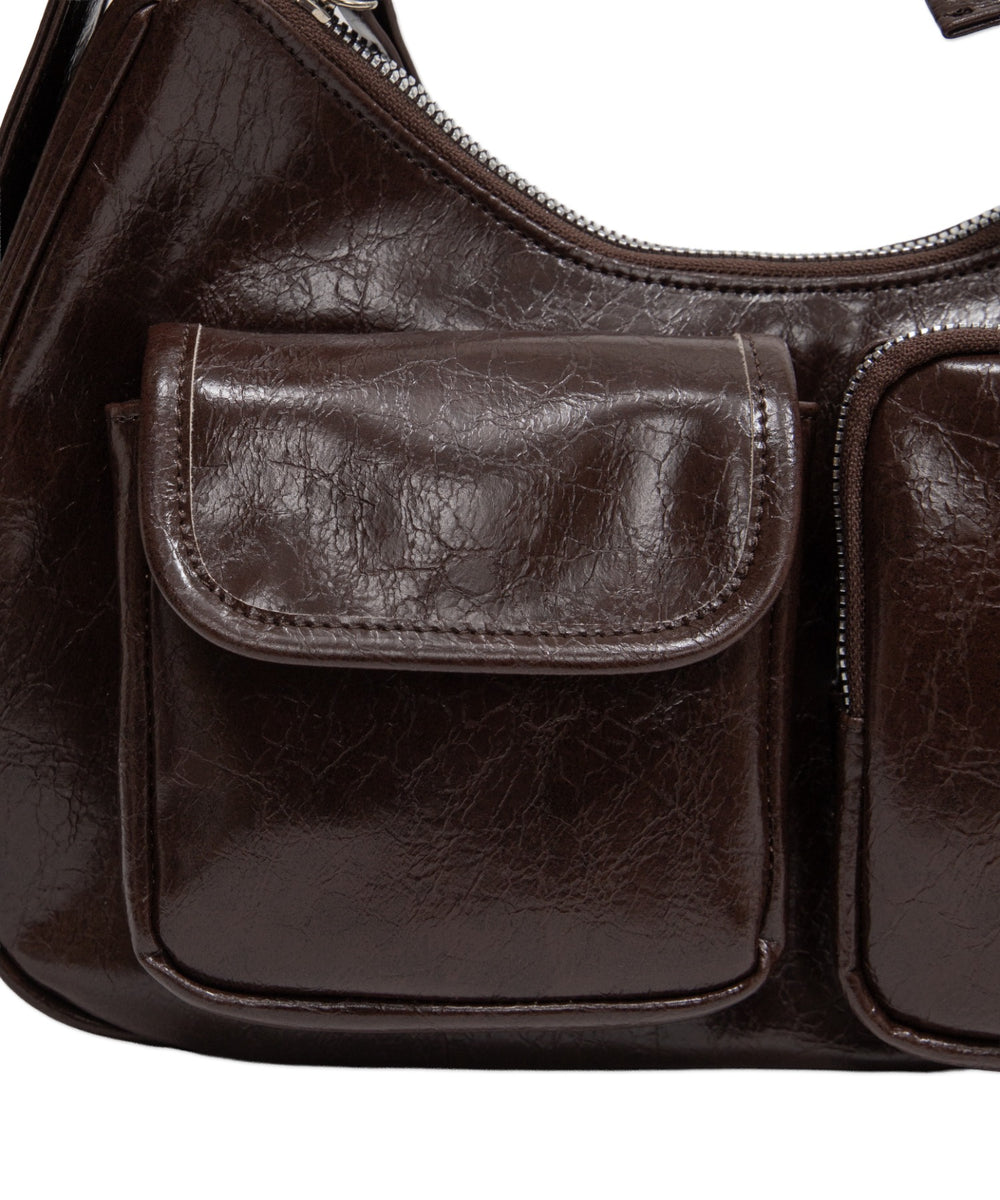 立体ポケットハトメベルトバッグ