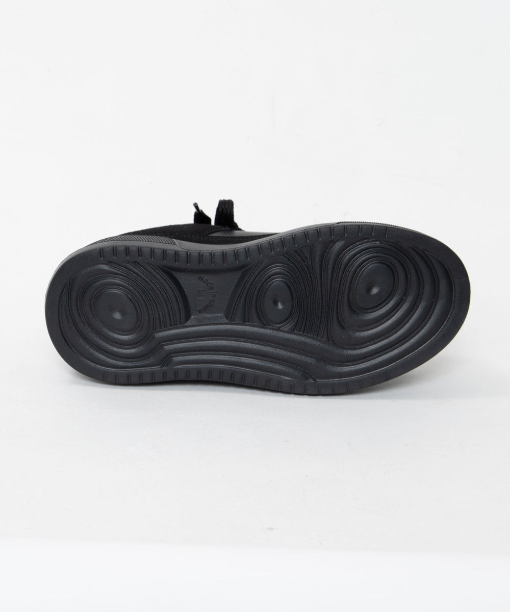 厚底ワイドシューレーススニーカー