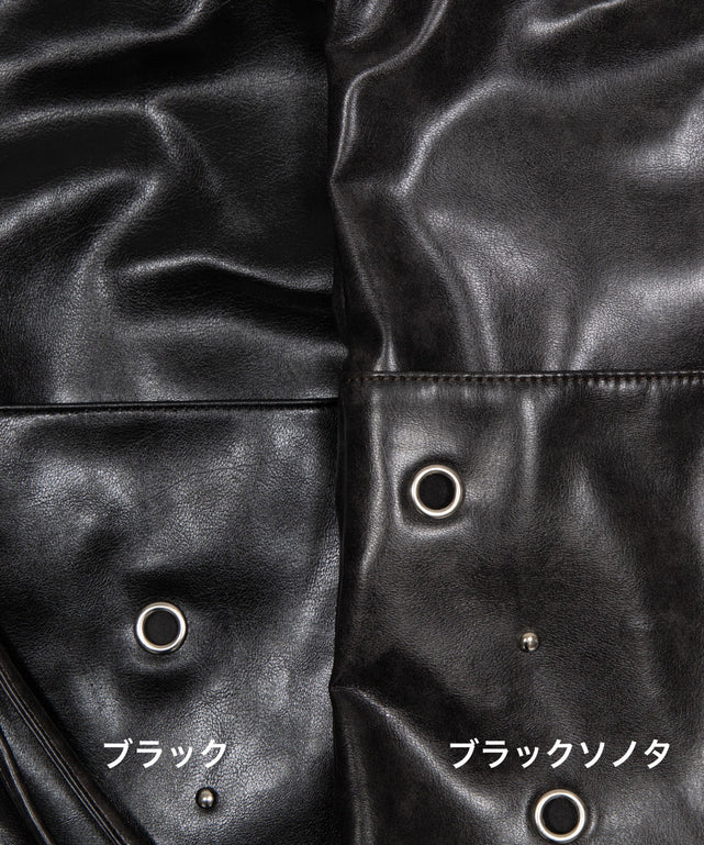 ハトメデザインナップサック