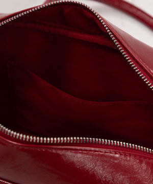 スタッズハートチャーム付きハトメボストン