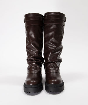 ベルトカバーロングブーツ