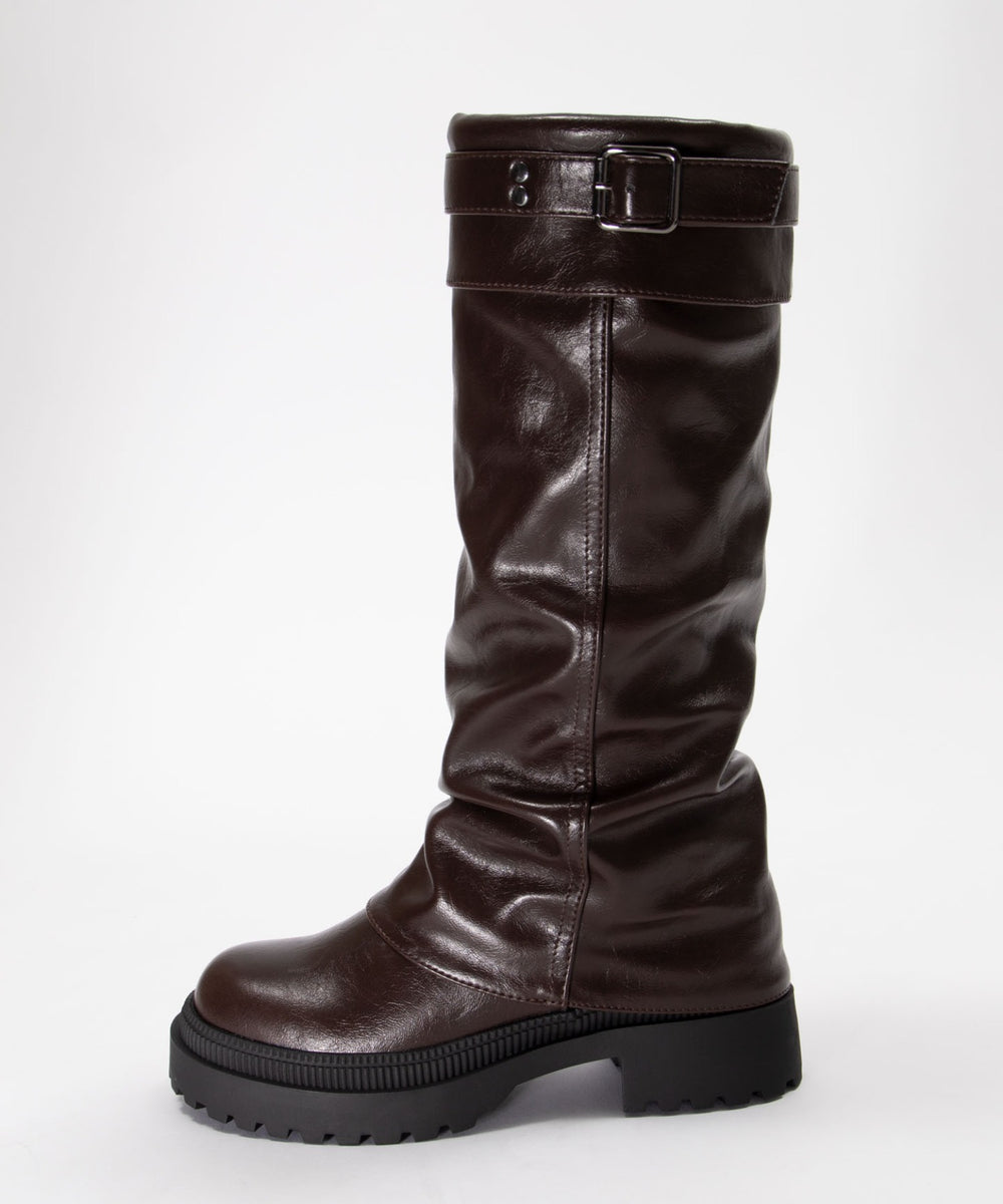 ベルトカバーロングブーツ