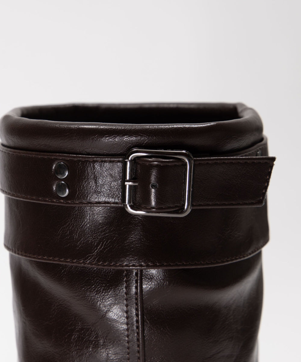 ベルトカバーロングブーツ