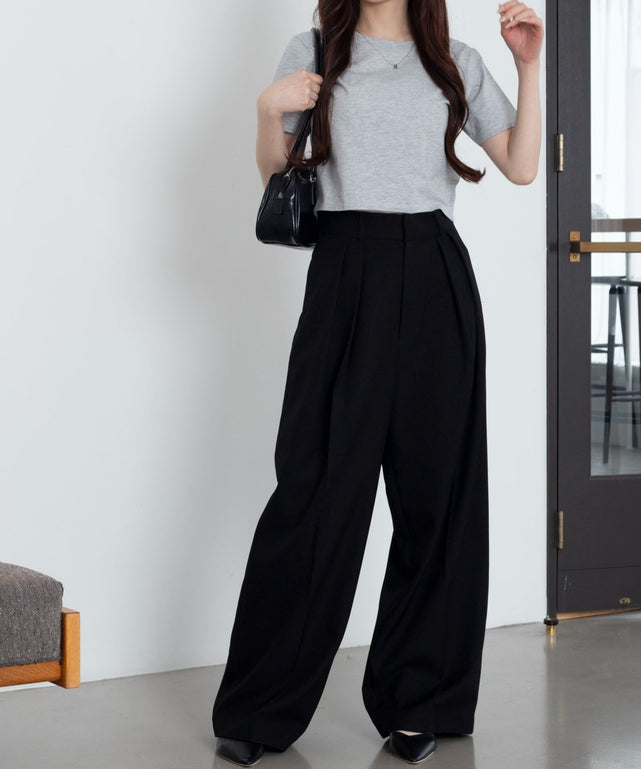 杢グレー　モデル：160cm M着用