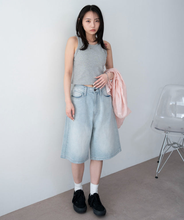 デニム淡　モデル：159cm F着用