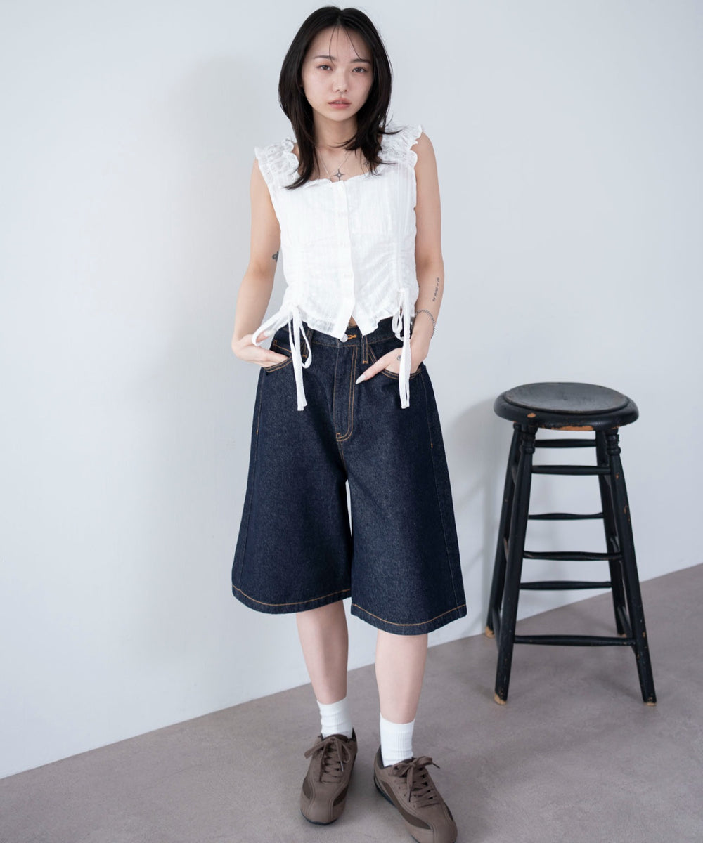 デニムインディゴ　モデル：159cm F着用