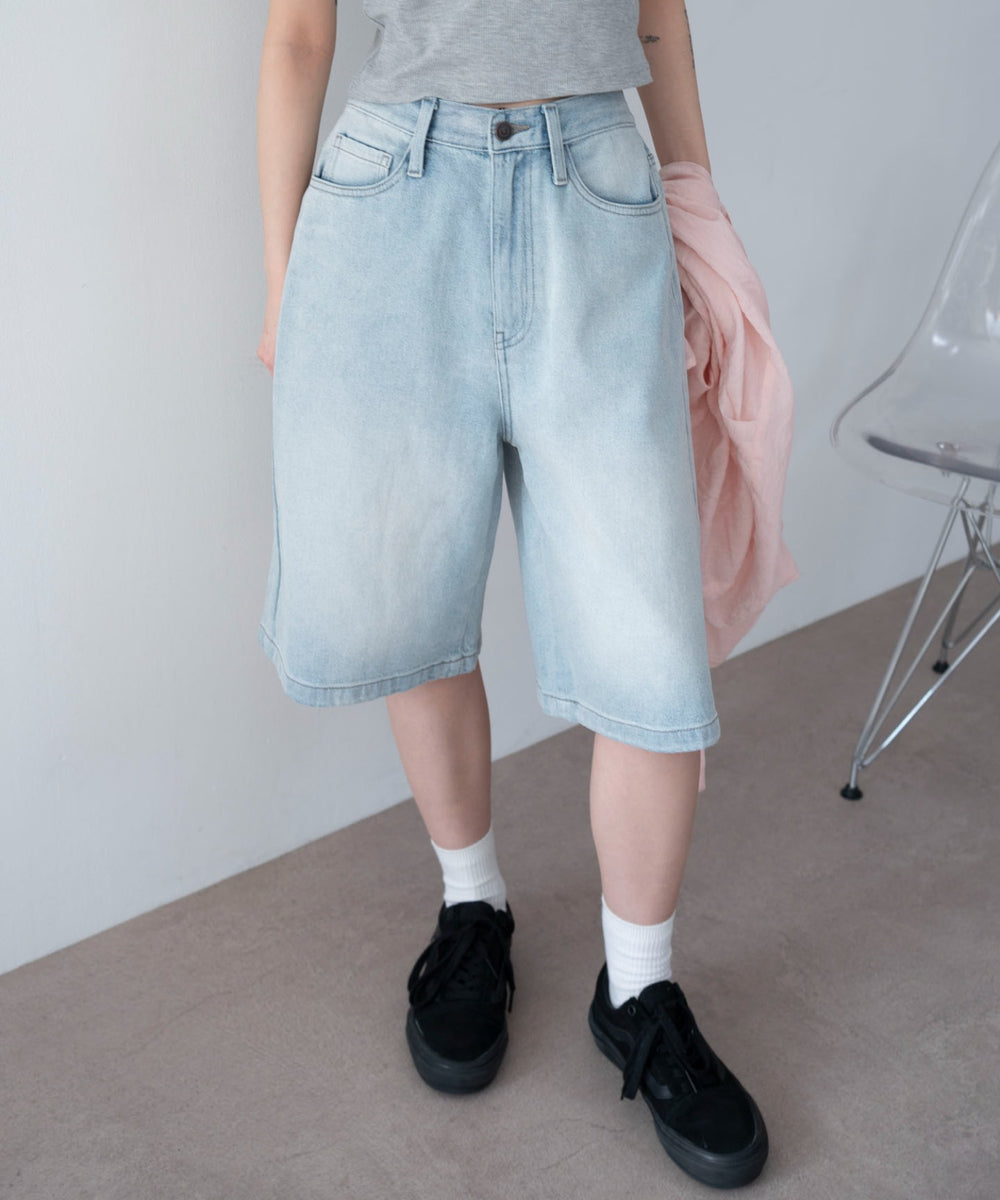 デニム淡　モデル：159cm F着用