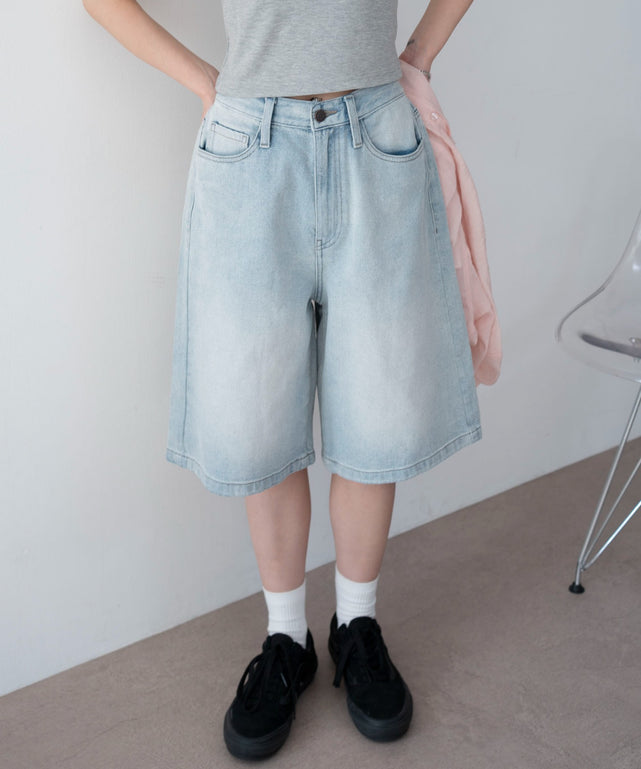 デニム淡　モデル：159cm F着用