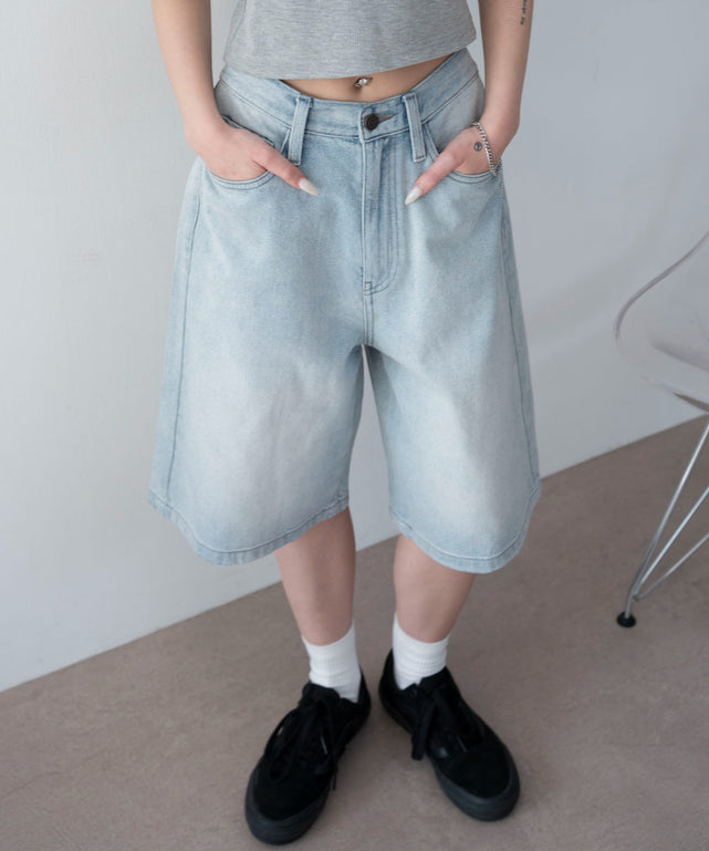 デニム淡　モデル：159cm F着用