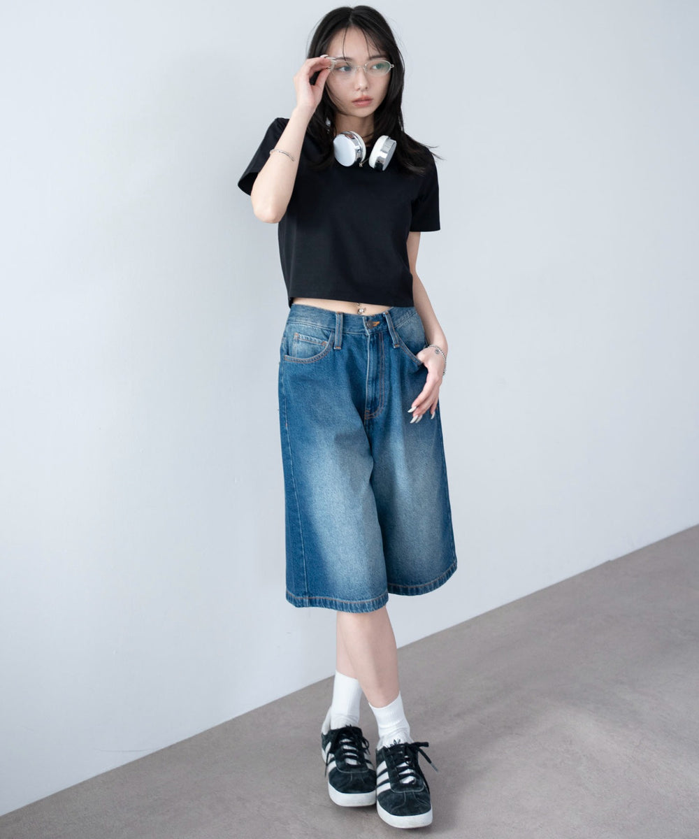 デニム中濃　モデル：159cm F着用