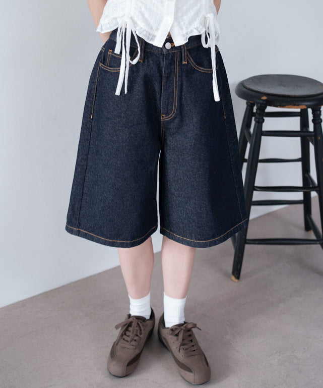 デニムインディゴ　モデル：159cm F着用