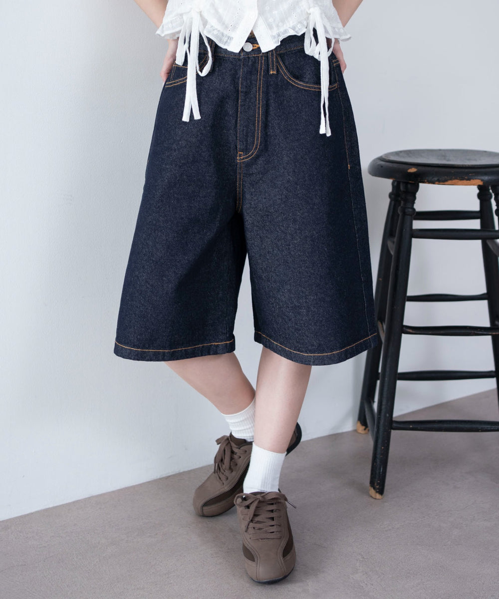 デニムインディゴ　モデル：159cm F着用