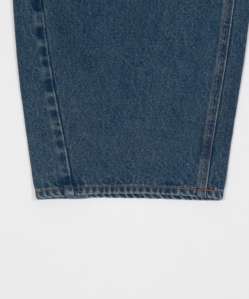 ワイドカーブデニムパンツ