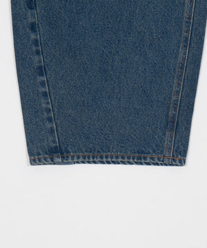 ワイドカーブデニムパンツ