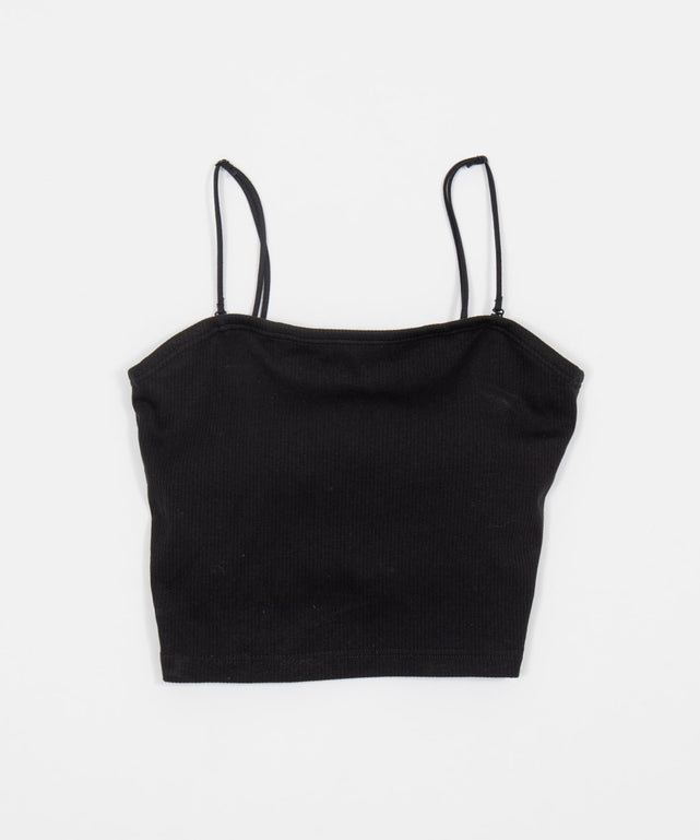 なちゅ盛れ2WAYカップインショートキャミ/ブラック