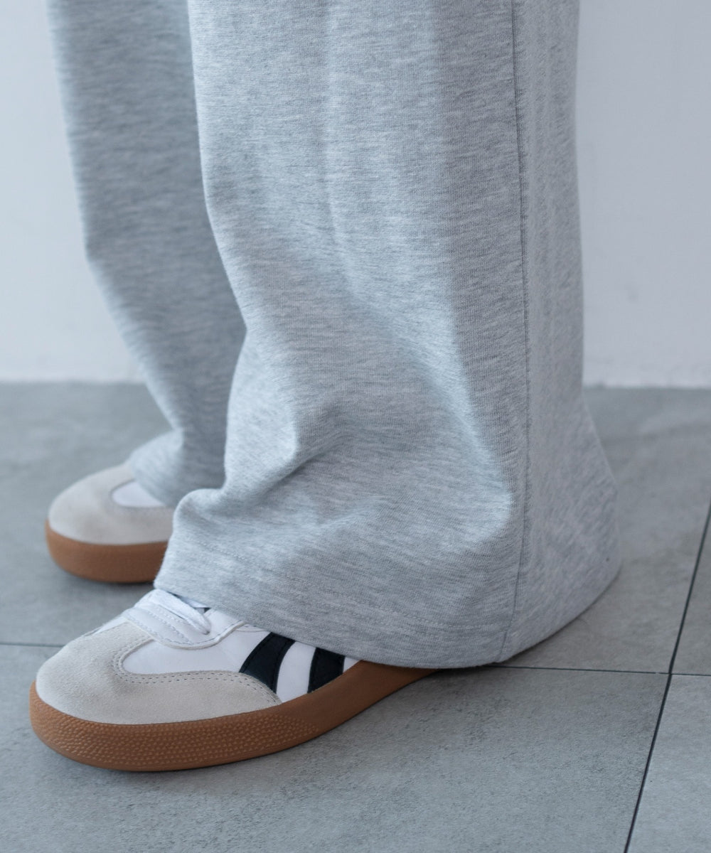 レイヤードデザインスウェットパンツ