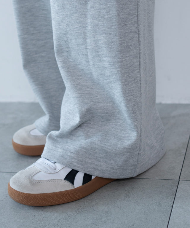 レイヤードデザインスウェットパンツ