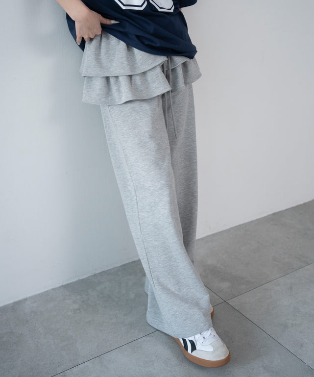 杢グレー モデル：159cm F着用