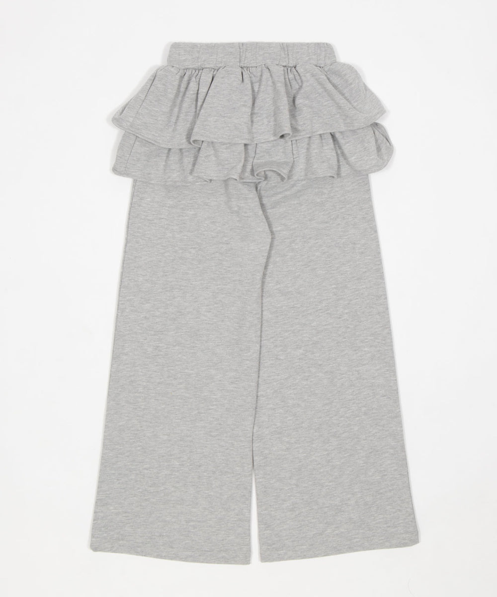 レイヤードデザインスウェットパンツ