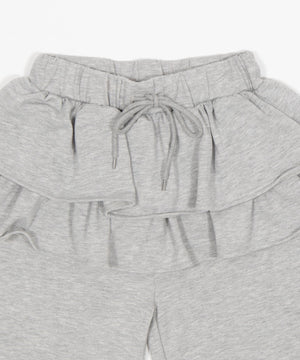 レイヤードデザインスウェットパンツ