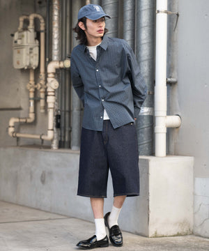 デニムインディゴ モデル：182cm L着用