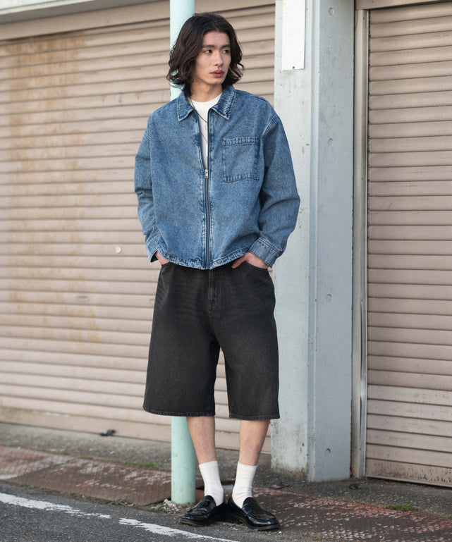 デニムブラックソノタ モデル：182cm L着用