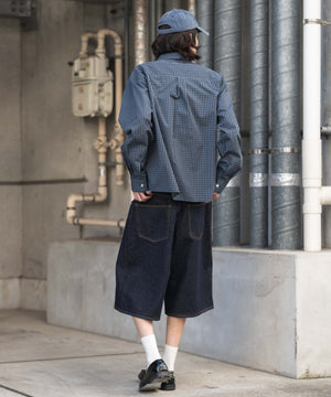 デニムインディゴ モデル：182cm L着用