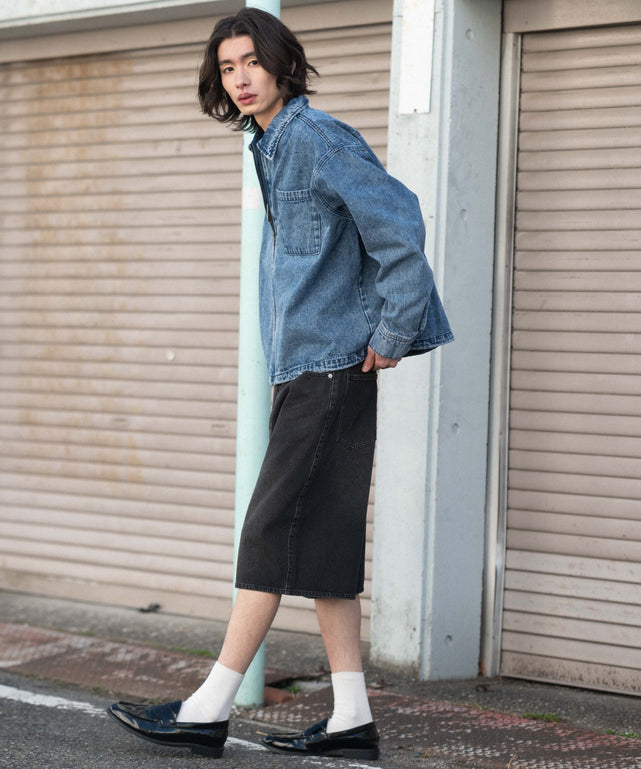デニムブラックソノタ モデル：182cm L着用