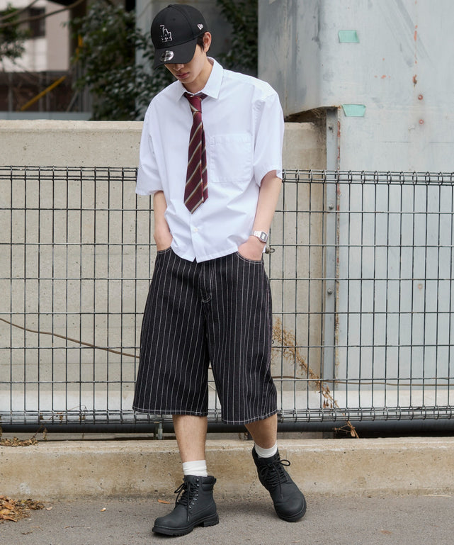 ブラックストライプ モデル：181cm L着用