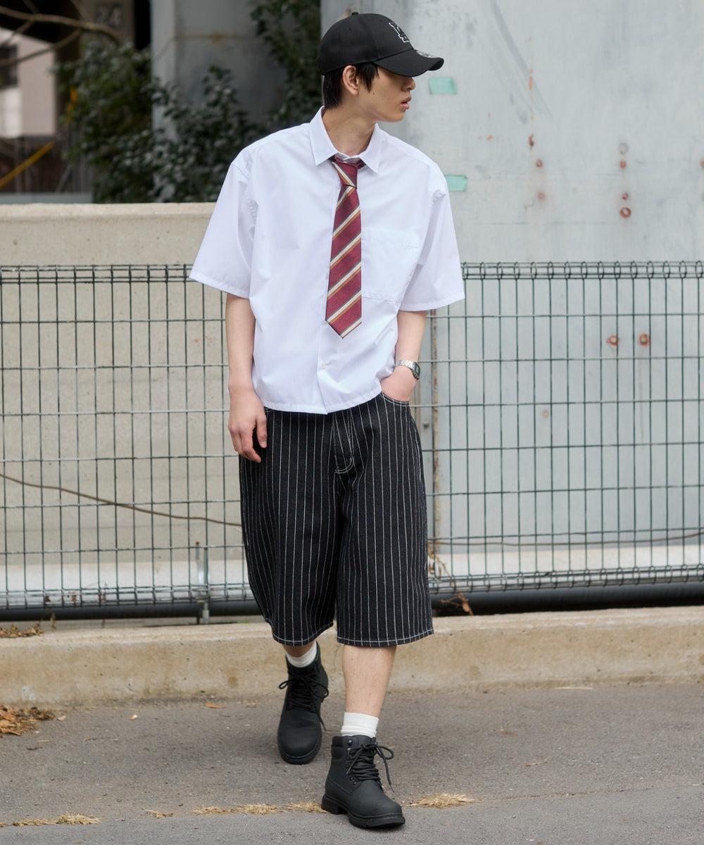 ブラックストライプ モデル：181cm L着用