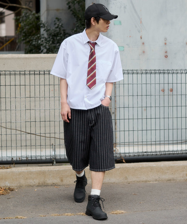 ブラックストライプ モデル：181cm L着用