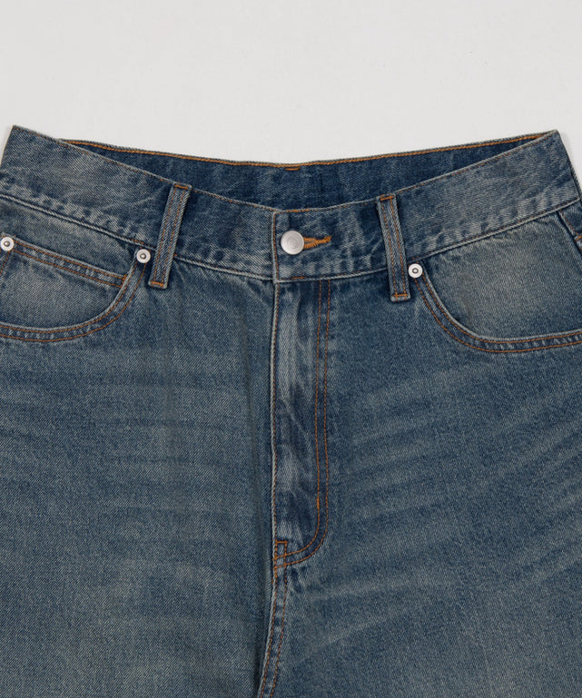 スーパーバギーデニムショーツ