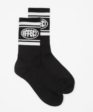AFFECTロゴラインソックス(23-25cm)