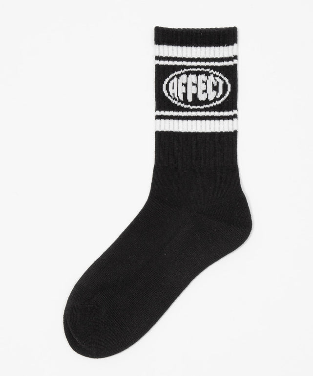 AFFECTロゴラインソックス(23-25cm)