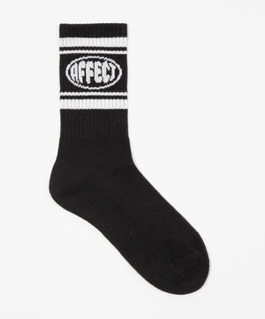 AFFECTロゴラインソックス(23-25cm)