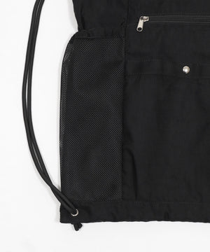 サイドメッシュポケットナップサック