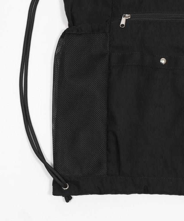 サイドメッシュポケットナップサック