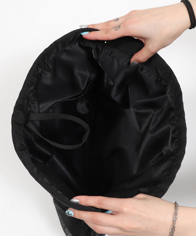 サイドメッシュポケットナップサック