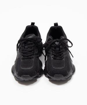 メッシュコンビ厚底スニーカー