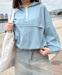 ラッシュガードラインアノラックパーカー