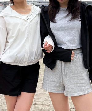 ラッシュガードZIPパーカー