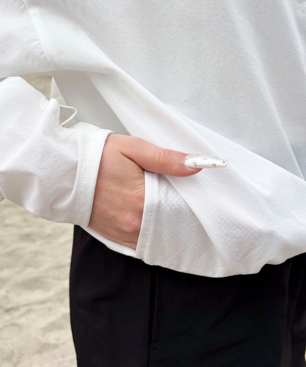 ラッシュガードZIPパーカー